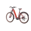 CUBE NURIDE HYBRID PERFORMANCE 625 ALLROAD EASY ENTRY DARKRED´N´RED UNISZEX ELEKTROMOS CROSS TREKKING KERÉKPÁR 2022