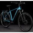 CUBE KATHMANDU HYBRID ONE 750 BLUE N BLACK 2023 FÉRFI ELEKTROMOS TREKKING KERÉKPÁR