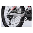 GHOST E-ASX 130 UNIVERSAL B750 LIGHT GREY/RED 2024 FÉRFI ELEKTROMOS ÖSSZTELESZKÓPOS MTB KERÉKPÁR