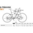 Ktm Macina Gran 291 metallic black (grey+orange) Férfi Elektromos Trekking Kerékpár 2021