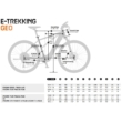 KTM MACINA TOUR P 510 EASY ENTRY denim (orange+white) Unisex Elektromos Trekking Kerékpár 2021