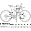 KTM MACINA CITY P610 RT oak matt (champagne+orange) 2023 Unisex Elektromos City Trekking Kerékpár