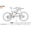 KTM MACINA CHACANA 591 flaming black (grey+orange) Férfi Elektromos Összteleszkópos MTB Kerékpár 2022