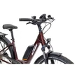 KTM MACINA GRAN P510 NIGHT RED (SILVER+ORANGE) EASY ENTRY 2022 UNISEX ELEKTROMOS TREKKING KERÉKPÁR