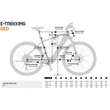 KTM MACINA GRAN P510 MOSS GREY MATT EASY ENTRY 2023 UNISEX ELEKTROMOS TREKKING KERÉKPÁR