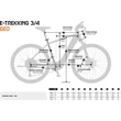 KTM MACINA GRAN 710 TRAPÉZ OAK (BLACK+ORANGE) NŐI ELEKTROMOS TREKKING KERÉKPÁR 2022