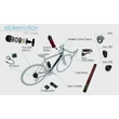 LAPIERRE E-SENSIUM 2.2 M250 2023 FÉRFI ELEKTROMOS FITNESS KERÉKPÁR