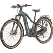 SCOTT AXIS eRIDE EVO TOUR PRISM GREEN/LIGHT BLUE TRAPÉZ 2022 NŐI ELEKTROMOS TREKKING KERÉKPÁR