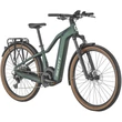 SCOTT AXIS eRIDE EVO TOUR PRISM GREEN/LIGHT BLUE TRAPÉZ 2022 NŐI ELEKTROMOS TREKKING KERÉKPÁR