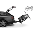 Thule EasyFold XT F 2 Vonóhorgos Kerékpárszállító Állvány fekete/alumínium