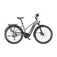 KTM MACINA TOUR P510 OAK MATT(BLACK+ORANGE) TRAPÉZ 2023 NŐI ELEKTROMOS TREKKING KERÉKPÁR