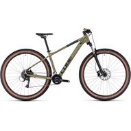 CUBE AIM RACE OLIVE N BLACK 27,5&quot; 2023 FÉRFI MTB KERÉKPÁR