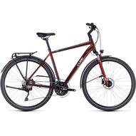 CUBE TOURING EXC RED N WHITE 2023 FÉRFI TREKKING KERÉKPÁR