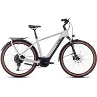 CUBE TOURING HYBRID PRO 500 PEARLYSILVER´N´BLACK 2023 FÉRFI ELEKTROMOS TREKKING KERÉKPÁR