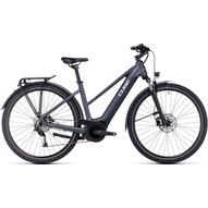 CUBE TOURING HYBRID ONE 500 TRAPÉZ GREY´N´WHITE 2023 NŐI ELEKTROMOS TREKKING KERÉKPÁR