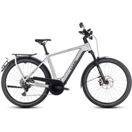CUBE KATHMANDU HYBRID 45 750 GREY N REFLEX 2024 FÉRFI ELEKTROMOS TREKKING KERÉKPÁR