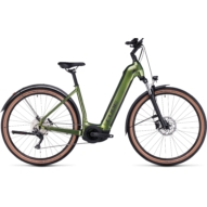 Cube Nuride Hybrid Pro 625 Allroad EASY ENTRY shinymoss´n´black Unisex Elektromos Cross Trekking Kerékpár 2023