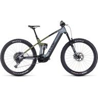 Cube Stereo Hybrid 140 HPC TM 750 29 flashgrey´n´olive Férfi Elektromos Összteleszkópos MTB Kerékpár 2023