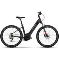 Haibike Trekking 6 Cross Low BLACK Uniszex Elektromos Cross Trekking Kerékpár 2022