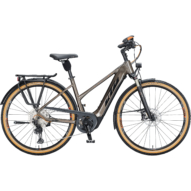 Ktm Macina Style 610 NYON TRAPÉZ oak (black+orange) Női Elektromos Trekking Kerékpár 2021