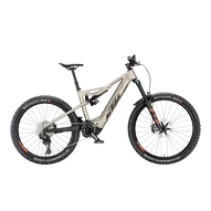 KTM MACINA PROWLER PRESTIGE 750 Di2  M/43 Összteleszkópos elektromos MTB kerékpár PLATIN BRONZE+BLACK MATT színben