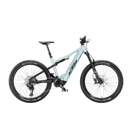 KTM MACINA LYCAN 771 GLORIOUS Di2  M/43 Összteleszkópos elektromos MTB kerékpár PALE MINT+BLACK MATT színben