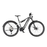KTM MACINA CHACANA 791 LFC Di2  M/43 Összteleszkópos elektromos MTB kerékpár MACHINE GREY+WHITE MATT színben