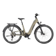 KTM MACINA AERA FS ELITE LFC  US 46 Elektromos összteleszkópos MTB kerékpár OLIVE PEARL MATT színben