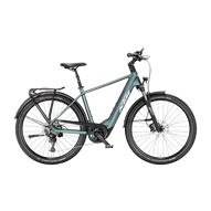 KTM MACINA GRAN 820  H 51 Elektromos trekking- túra kerékpár GREEN PURPLE FLIP MATT színben