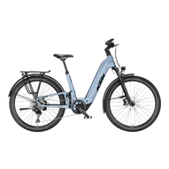 KTM MACINA STYLE FS PRIME Di2  US 46 Elektromos összteleszkópos MTB kerékpár STEEL BLUE MATT színben