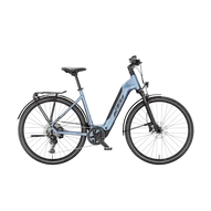 KTM MACINA SPORT SX 20  US 51 Elektromos trekking- túra kerékpár STEEL BLUE MATT színben