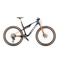 KTM SCARP MT EXONIC  L/48 Összteleszkópos MTB kerékpár CARBON+BLUE+ORANGE színben