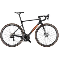 KTM REVELATOR ALTO EXONIC CARBON (TRANSPARENT GREY+CHROME ORANGE) 2023 FÉRFI ORSZÁGÚTI KERÉKPÁR