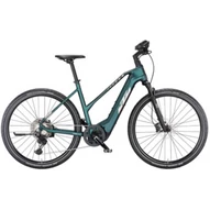 KTM MACINA CROSS 710 TRAPÉZ GREENPURPLE FLIP MATT (SILVER+ORANGE) NŐI ELEKTROMOS CROSS KERÉKPÁR 2023