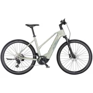 KTM MACINA CROSS 720 TRAPÉZ DEW SILVER (GREY+BLUE) NŐI ELEKTROMOS CROSS TREKKING KERÉKPÁR 2023