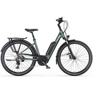 KTM Macina Fun P510 moss grey matt (silver+orange) Unisex Elektromos Trekking Kerékpár 2023