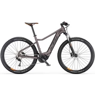 KTM MACINA RACE 592 ELDERBERRY MATT (BLACK+ORANGE) 2023 FÉRFI ELEKTROMOS KERÉKPÁR