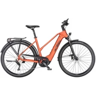 KTM MACINA SPORT 510 BURNT ORANGE MATT(BLACK+GREY) TRAPÉZ 2023 NŐI ELEKTROMOS TREKKING KERÉKPÁR