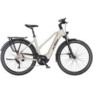 KTM Macina Style 740 champagne matt (black+orange) Férfi Elektromos Trekking Kerékpár 2023
