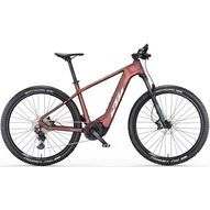 KTM MACINA TEAM 772 GLORIOUS SUNSET MATT (SILVER+BLACK) 2023 NŐI ELEKTROMOS MTB KERÉKPÁR
