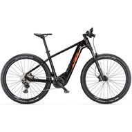 KTM MACINA TEAM 792 FLAMING BLACK (ORANGE) 2023 FÉRFI ELEKTROMOS MTB KERÉKPÁR