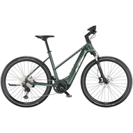 KTM MACINA CROSS 710 TRAPÉZ MOSS GREY (SILVER+ORANGE) NŐI ELEKTROMOS CROSS KERÉKPÁR 2022