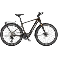 KTM MACINA SPORT SX PRIME EASY ENTRY TRANSPARENT GOLD(GREY+GOLD) 2025 UNISEX ELEKTROMOS TREKKING KERÉKPÁR