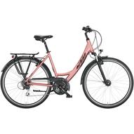 KTM LIFE JOY TRAPÉZ VINTAGE ROSE (DEEP PURPLE+BLACK) 2022 NŐI TREKKING KERÉKPÁR