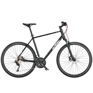 KTM X-LIFE ACTION H FLAMING BLACK (SILVER MATT+ORANGE MATT) 2022 FÉRFI CROSS KERÉKPÁR