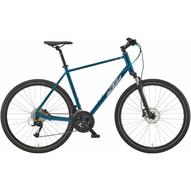 KTM X-LIFE ROAD TRAPÉZ VITAL BLUE (SILVER+BLUE) 2022 NŐI CROSS KERÉKPÁR