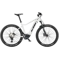 KTM MACINA RACE 571 METALLIC WHITE (BLACK+ORANGE) FÉRFI ELEKTROMOS MTB KERÉKPÁR 2022