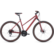 Cube Nature 2022 darkred'n'red női cross kerékpár