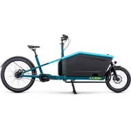 CUBE CARGO DUAL HYBRID 1000 BLUE´N´LIME - 2025 - CARGO ELEKTROMOS KERÉKPÁR - 20" / 27.5": ONE SIZE