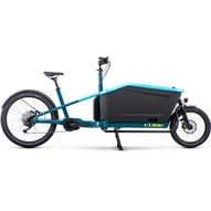 CUBE CARGO SPORT DUAL HYBRID 1000 BLUE´N´LIME - 2025 - CARGO ELEKTROMOS KERÉKPÁR - 20" / 27.5": ONE SIZE